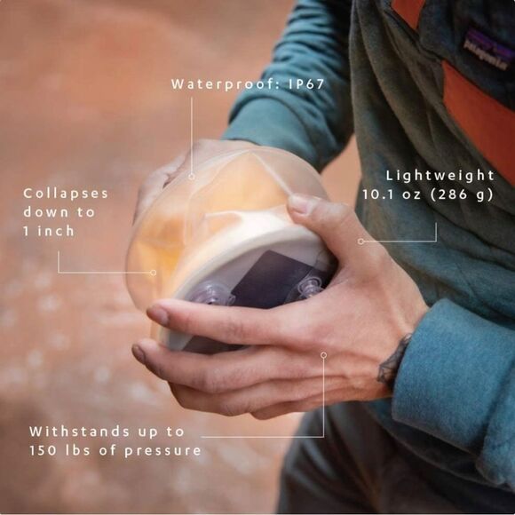 MPOWERD Luci Base: All-in-One Solar Inflatable Light + Phone Charger - Picture 10 of 17